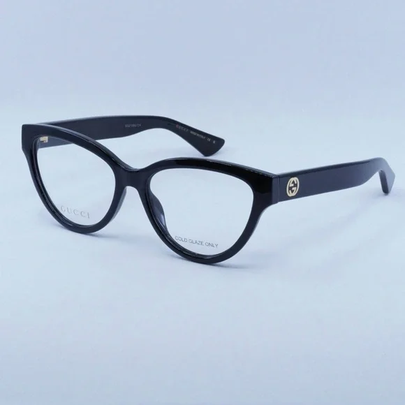 Gucci | Accessories | Gucci Black Cateye Glasses With Bold  display picture 2